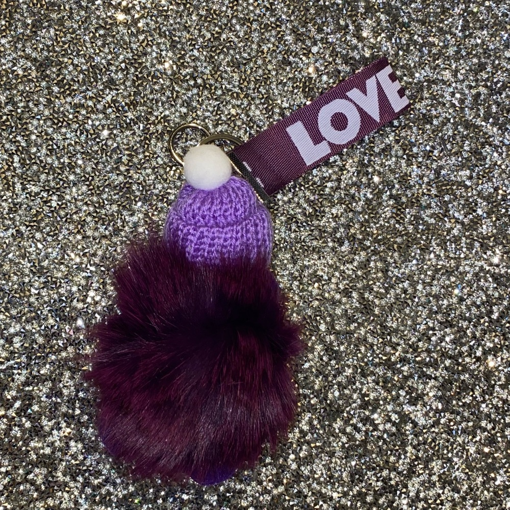 Purple Plush Keychain Toy - Picture 6 of 6